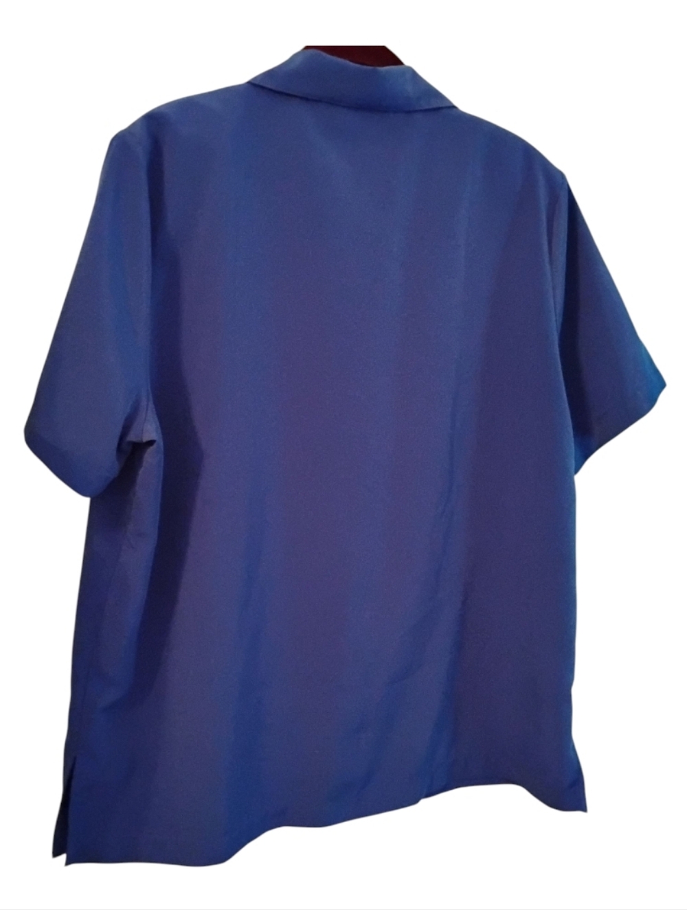 Draper's & Damon's Blouse, Blue, Beaded, Women's Size L, Pre-owned - Picture 2 of 6